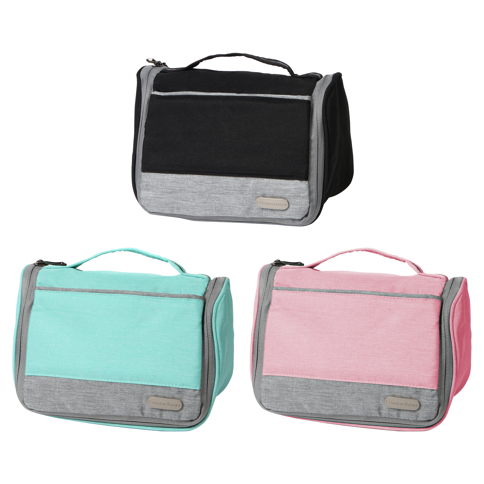BOLSA MULTIUSOS DESPLEGABLE CON COMPARTIMENTO Y GANCHO E572